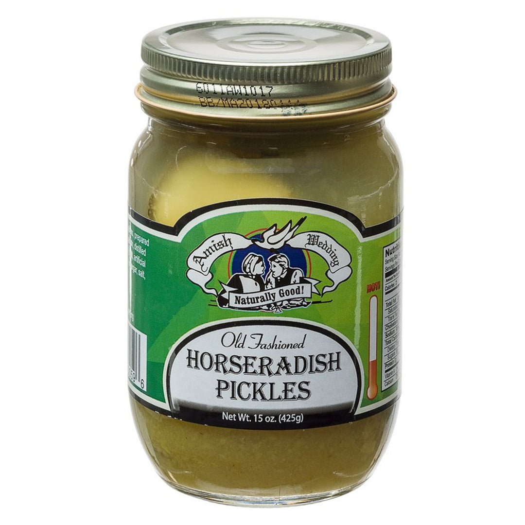 Amish Wedding Horseradish Pickles