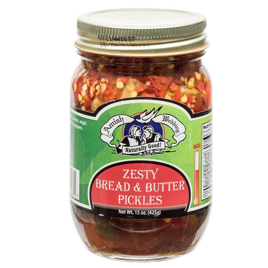 Zesty Bread and Butter Pickles